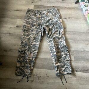 Camo cargo pants